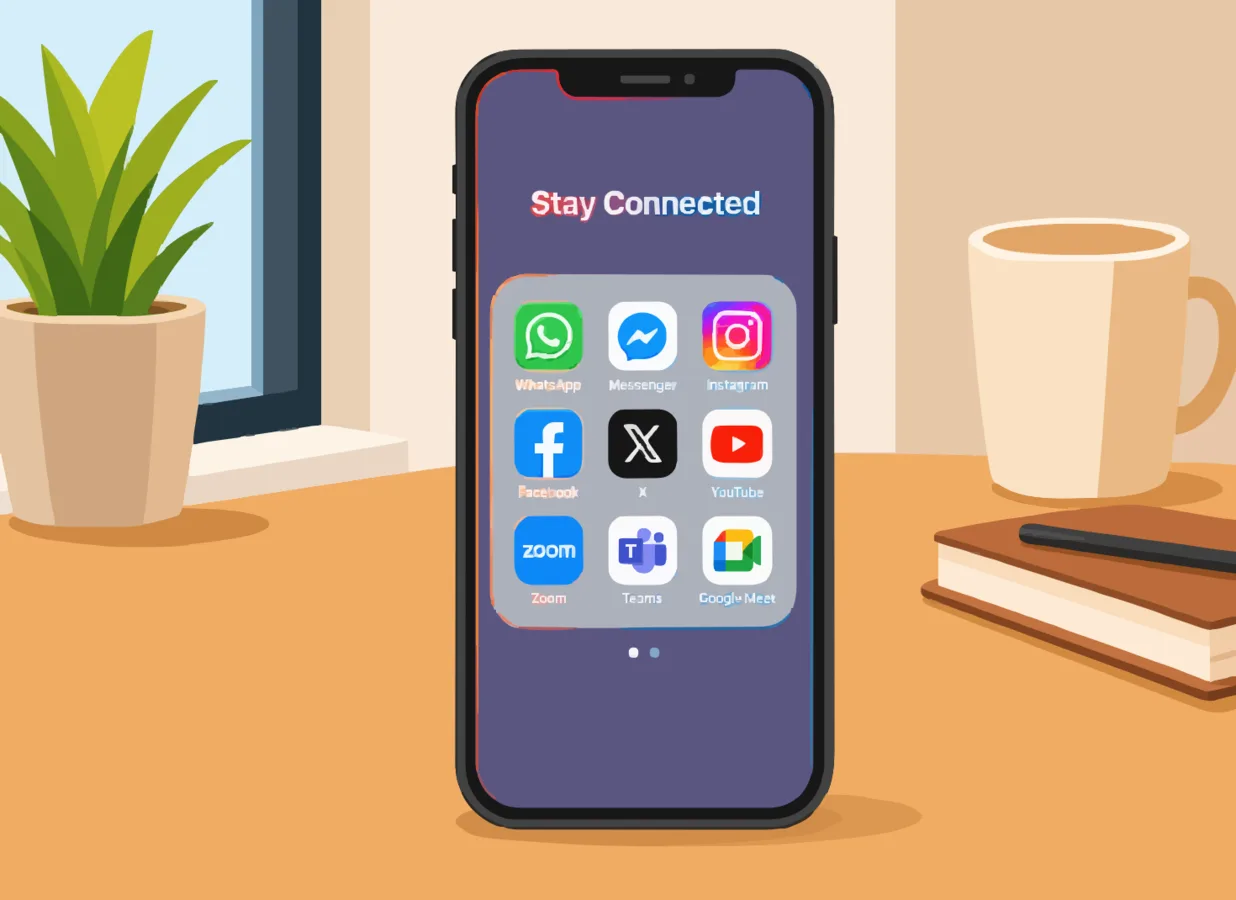 Stay connected picture placeholder